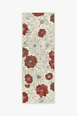 Buy ๐คฉ Ruggable Floret Ruby Rug ๐ 12 Buy ๐คฉ Ruggable Floret Ruby Rug ๐ -Area Rugs Sales Store floret ruby A RC 0565 27 V2