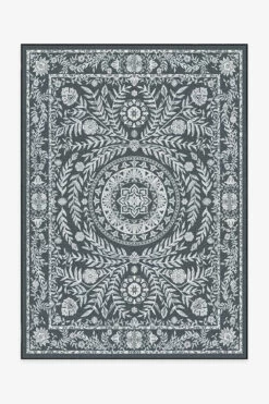 Best Sale ๐ Ruggable Outdoor Fontaine Black Rug ๐