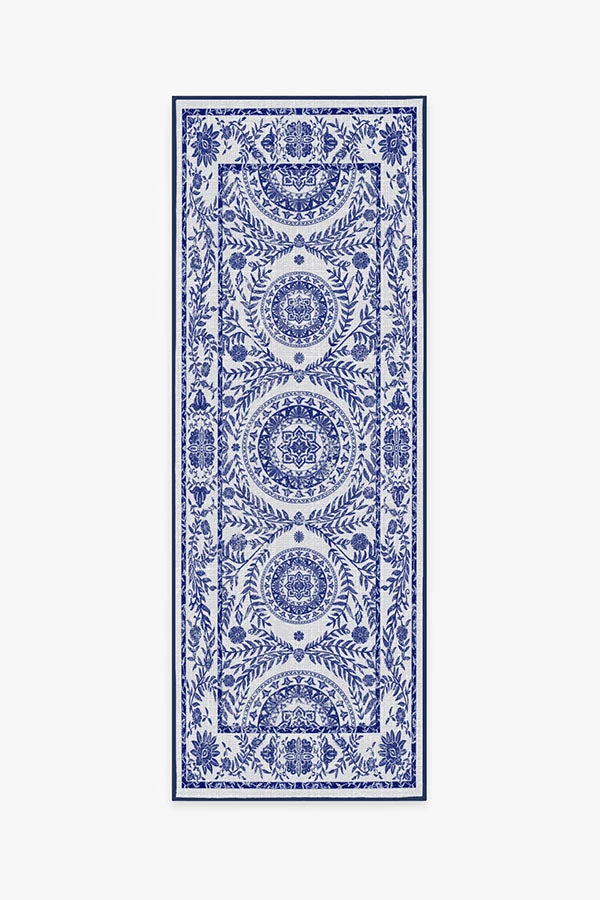 Promo 🔥 Ruggable Outdoor Fontaine Delft Blue Rug ✨ 5 Promo 🔥 Ruggable Outdoor Fontaine Delft Blue Rug ✨ - Image 5