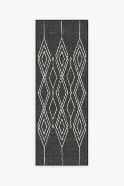 Top 10 💯 Ruggable Outdoor Gemma Lattice Black Rug ✔️ -Area Rugs Sales Store gemma lattice black B RC OT015 27