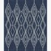 Best reviews of 🎉 Ruggable Outdoor Gemma Lattice Royal Blue Rug 😀