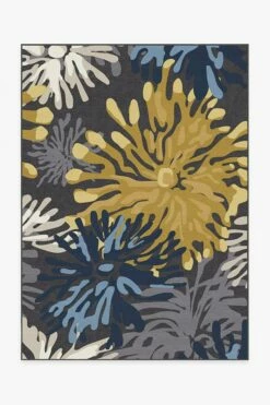 Brand new ๐ Ruggable Genevieve Floral Grey Rug ๐งจ