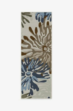 Buy 🥰 Ruggable Genevieve Floral Natural Rug 🎁 -Area Rugs Sales Store genevieve floral natural A RC 0182 27