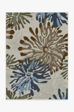 Buy 🥰 Ruggable Genevieve Floral Natural Rug 🎁
