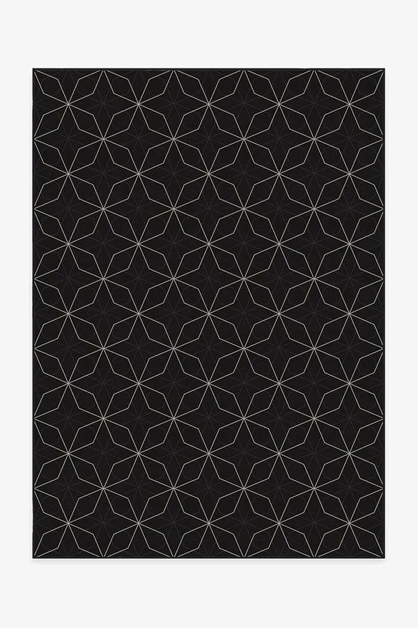 Best Pirce 🤩 Ruggable Geometrix Black Rug 🔔 1 Best Pirce 🤩 Ruggable Geometrix Black Rug 🔔