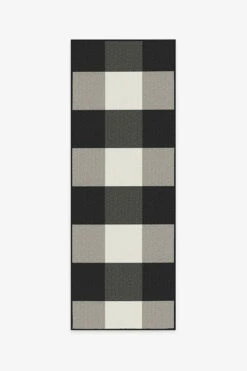 Best Sale 🛒 Ruggable Outdoor Gingham Plaid Black & White Rug ⭐ 12 Best Sale 🛒 Ruggable Outdoor Gingham Plaid Black & White Rug ⭐ -Area Rugs Sales Store gingham plaid black white A RC OD007 27 v2