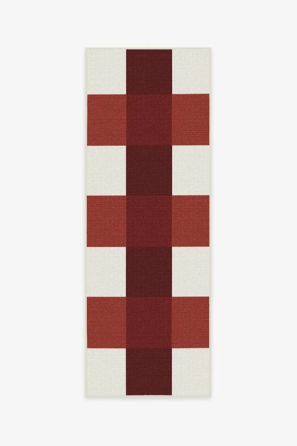 Cheapest ๐ Ruggable Outdoor Gingham Plaid Red & White Rug ๐ 6 Cheapest ๐ Ruggable Outdoor Gingham Plaid Red & White Rug ๐ - Image 6