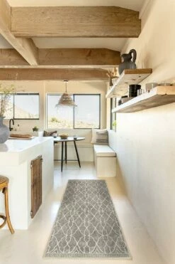 Deals 🥰 Ruggable Grogu Trellis Ash Grey Rug ⌛ -Area Rugs Sales Store grogu trellis ash grey C RC SW025 27