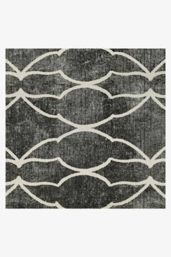 Buy ❤️ Ruggable Grogu Trellis Black Rug 🌟 -Area Rugs Sales Store grogu trellis black D RC SW024 57 V2