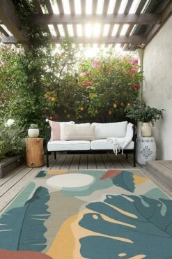 Hot Sale 🛒 Ruggable Outdoor Havana Multicolor Rug 💯 -Area Rugs Sales Store havana multicolor C RC OT001 57