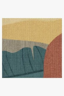 Hot Sale 🛒 Ruggable Outdoor Havana Multicolor Rug 💯 -Area Rugs Sales Store havana multicolor D RC OT001 57