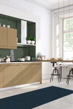 Budget 🤩 Ruggable Heathered Solid Navy Rug 🔔 -Area Rugs Sales Store heathered solid navy C RC PU003 27