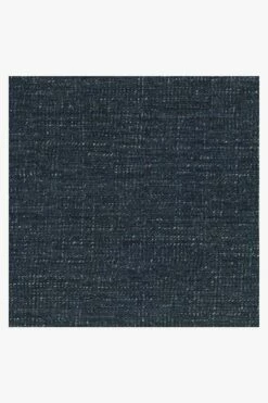 Budget 🤩 Ruggable Heathered Solid Navy Rug 🔔 -Area Rugs Sales Store heathered solid navy D RC PU003 57