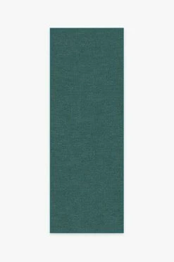 Buy 🧨 Ruggable Heathered Solid Teal Blue Rug 🎁 -Area Rugs Sales Store heathered solid teal blue A RC PU004 27