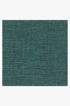 Buy 🧨 Ruggable Heathered Solid Teal Blue Rug 🎁 -Area Rugs Sales Store heathered solid teal blue D RC PU004 27