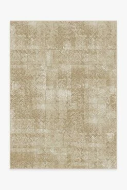 Buy 🤩 Ruggable Herringbone Batik Natural Rug 🥰