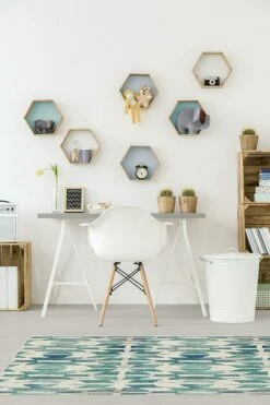 Best Pirce ✨ Ruggable Hesperia Teal Rug 🔔 15 Best Pirce ✨ Ruggable Hesperia Teal Rug 🔔 -Area Rugs Sales Store hesperia teal C RC 0739 27