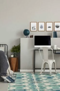 Best Pirce ✨ Ruggable Hesperia Teal Rug 🔔 11 Best Pirce ✨ Ruggable Hesperia Teal Rug 🔔 -Area Rugs Sales Store hesperia teal C RC 0739 57