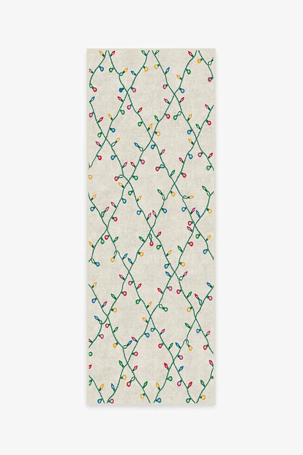 Promo 🛒 Ruggable Holiday Lights Creme Rug ✔️ 6 Promo 🛒 Ruggable Holiday Lights Creme Rug ✔️ - Image 6