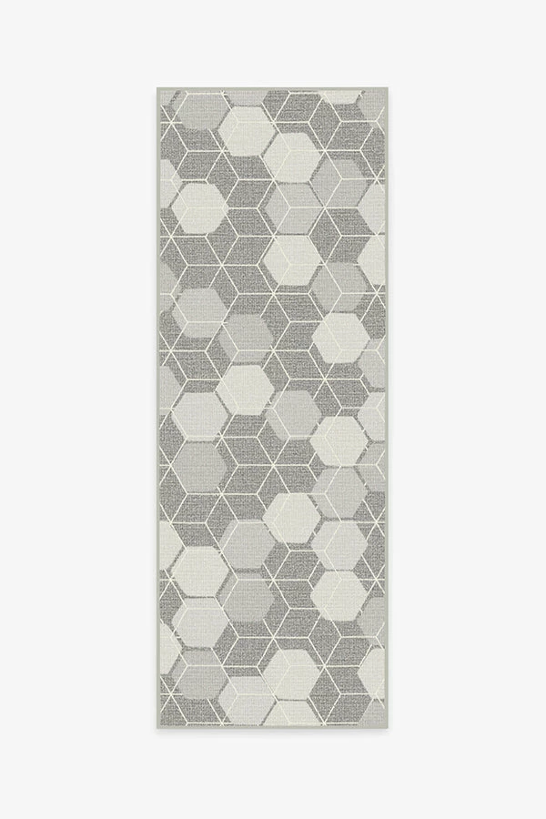 Cheap 🎉 Ruggable Outdoor Honeycomb Grey Rug 👏 5 Cheap 🎉 Ruggable Outdoor Honeycomb Grey Rug 👏 - Image 5