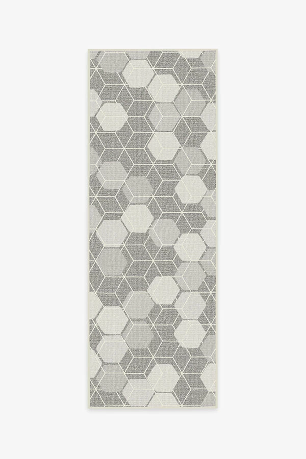 Cheap 🎉 Ruggable Outdoor Honeycomb Grey Rug 👏 6 Cheap 🎉 Ruggable Outdoor Honeycomb Grey Rug 👏 - Image 6