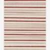 Flash Sale ⭐ Ruggable Hudson Stripe Red Rug 👏