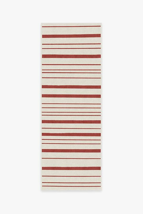 Flash Sale ⭐ Ruggable Hudson Stripe Red Rug 👏 6 Flash Sale ⭐ Ruggable Hudson Stripe Red Rug 👏 - Image 6