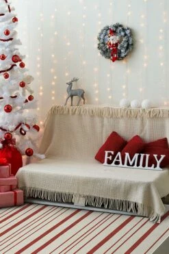 Flash Sale ⭐ Ruggable Hudson Stripe Red Rug 👏 11 Flash Sale ⭐ Ruggable Hudson Stripe Red Rug 👏 -Area Rugs Sales Store hudson stripe red C RC XM001 57 V2