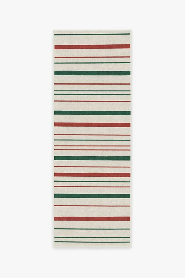 Discount ๐ฅฐ Ruggable Hudson Stripe Red & Green Rug ๐ 6 Discount ๐ฅฐ Ruggable Hudson Stripe Red & Green Rug ๐ - Image 6