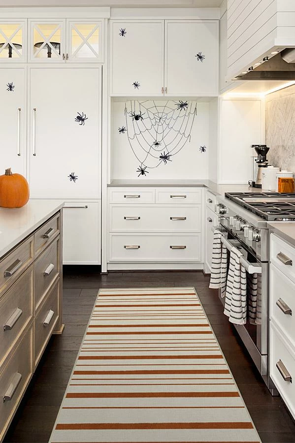 Flash Sale 😀 Ruggable Hudson Stripe Rust Orange Rug 👏 8 Flash Sale 😀 Ruggable Hudson Stripe Rust Orange Rug 👏 - Image 8