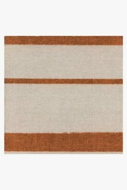 Flash Sale 😀 Ruggable Hudson Stripe Rust Orange Rug 👏 10 Flash Sale 😀 Ruggable Hudson Stripe Rust Orange Rug 👏 -Area Rugs Sales Store hudson stripe rust orange D RC SH001 57