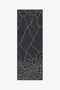 Outlet 🥰 Ruggable Illi Navy Rug ⭐ -Area Rugs Sales Store illi navy A RC 0335 27 V2