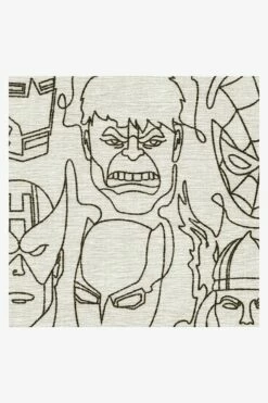 Best Pirce 🎉 Ruggable Infinite Heroes Ink Black Rug 🌟 14 Best Pirce 🎉 Ruggable Infinite Heroes Ink Black Rug 🌟 -Area Rugs Sales Store infinite heroes ink black D RC MV021 27