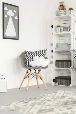 Outlet 👍 Ruggable Inik Ikat Grey Rug ⭐ -Area Rugs Sales Store inik ikat grey C RC BY011 57