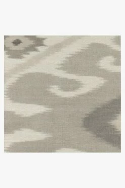 Outlet 👍 Ruggable Inik Ikat Grey Rug ⭐ -Area Rugs Sales Store inik ikat grey D RC BY011 27