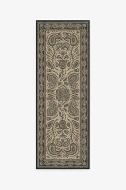 Brand new 🤩 Ruggable Iris Apfel 🌞 Summer Of Love Charcoal Rug ⌛ -Area Rugs Sales Store iris apfel summer of love charcoal A RC IA017 27