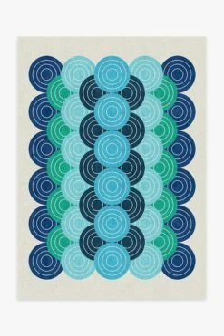 Cheap 🔥 Ruggable Jonathan Adler Biba Blue Green Rug 🌟