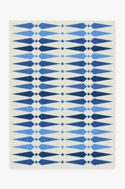 Flash Sale 🎉 Ruggable Jonathan Adler Carnaby Mykonos Blue Rug 🎁