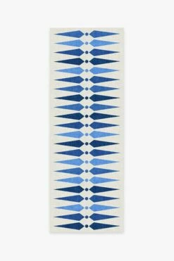 Flash Sale 🎉 Ruggable Jonathan Adler Carnaby Mykonos Blue Rug 🎁 -Area Rugs Sales Store jonathan adler carnaby mykonos blue B RC JA006 27