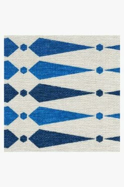 Flash Sale 🎉 Ruggable Jonathan Adler Carnaby Mykonos Blue Rug 🎁 -Area Rugs Sales Store jonathan adler carnaby mykonos blue D RC JA006 57