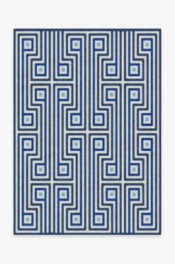 Buy 🔔 Ruggable Jonathan Adler Greenwich Blue Rug 😉