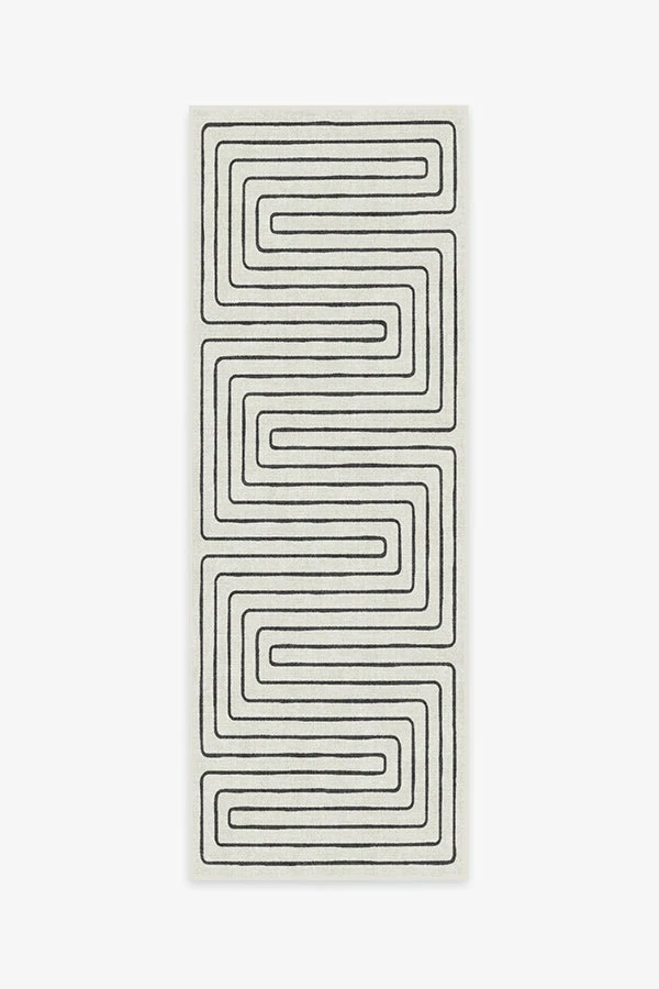 Outlet โญ Ruggable Jonathan Adler Labyrinth Black & Ivory Rug ๐ 5 Outlet โญ Ruggable Jonathan Adler Labyrinth Black & Ivory Rug ๐ - Image 5