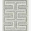 Outlet ⭐ Ruggable Jonathan Adler Labyrinth Black & Ivory Rug 🛒