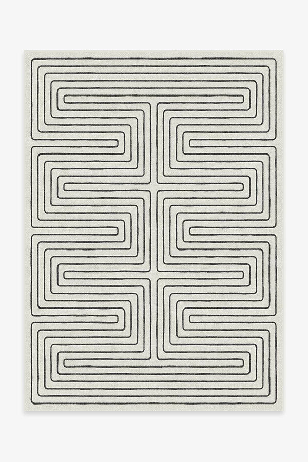 Outlet โญ Ruggable Jonathan Adler Labyrinth Black & Ivory Rug ๐ 2 Outlet โญ Ruggable Jonathan Adler Labyrinth Black & Ivory Rug ๐ - Image 2