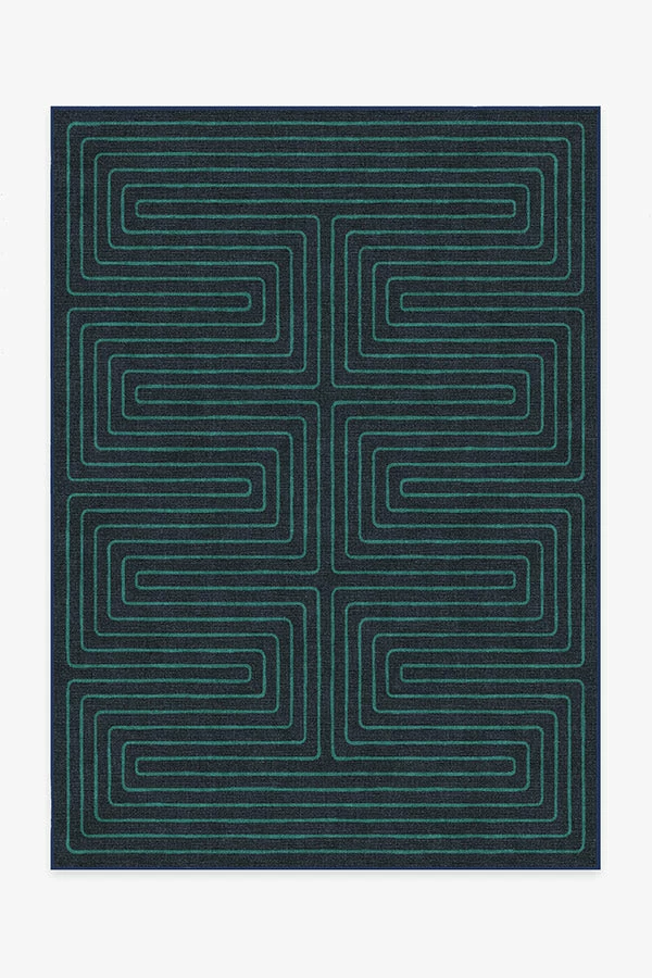 Best deal โจ Ruggable Jonathan Adler Labyrinth Navy & Teal Rug ๐ 1 Best deal โจ Ruggable Jonathan Adler Labyrinth Navy & Teal Rug ๐