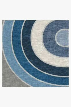 Outlet 😉 Ruggable Jonathan Adler Milano Blue Steel Rug 🤩 -Area Rugs Sales Store jonathan adler milano blue steel D RC JA004 27