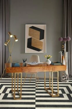 Cheapest 🎉 Ruggable Jonathan Adler Op Art Charcoal Rug ⭐ -Area Rugs Sales Store jonathan adler op art charcoal C RC JA011 57