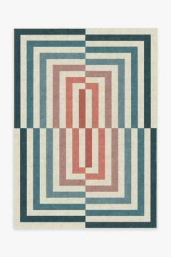 Best deal 🤩 Ruggable Jonathan Adler Op Art Teal Rug ⌛