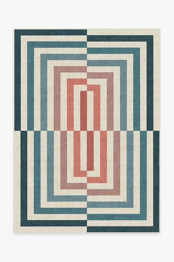 Best deal ๐คฉ Ruggable Jonathan Adler Op Art Teal Rug โ 2 Best deal ๐คฉ Ruggable Jonathan Adler Op Art Teal Rug โ - Image 2