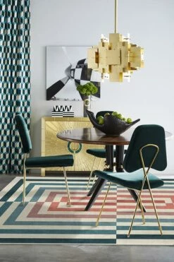 Best deal ๐คฉ Ruggable Jonathan Adler Op Art Teal Rug โ 11 Best deal ๐คฉ Ruggable Jonathan Adler Op Art Teal Rug โ -Area Rugs Sales Store jonathan adler op art teal C RC JA010 57